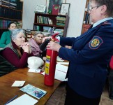 Клуб «Огородники» первыми постигают пожарную грамотность